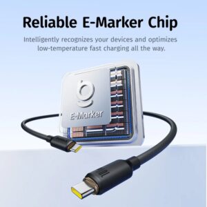 Baseus Foamed Silicone Fast Charging 1m Data Cable USB-C to USB-C 100W 5 Baseus Foamed Silicone Fast Charging 1m Data Cable USB-C to USB-C 100W - Image 3