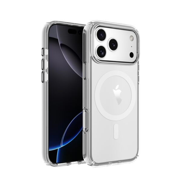 17 pro max Clear phone case with MagSafe